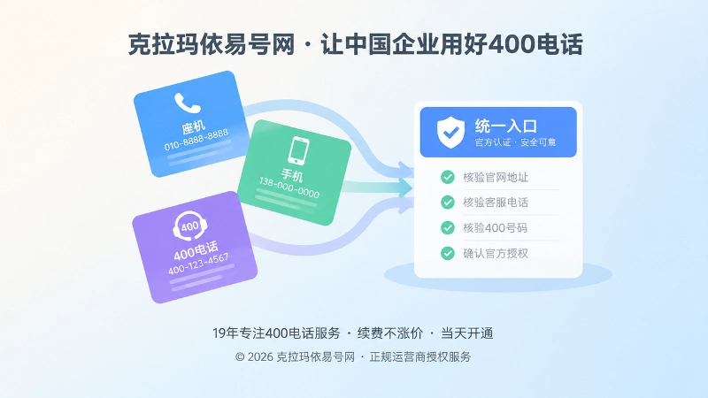 多个号码分散导致客户核验困难